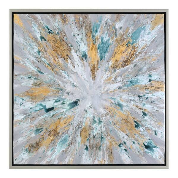 Shop 40 Exploding Star Hand Painted Modern Abstract Art With Thin