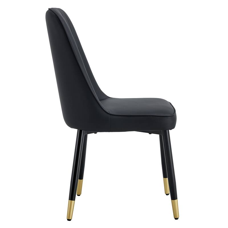 Modern PU Leather Dining Chair ,Set of 2