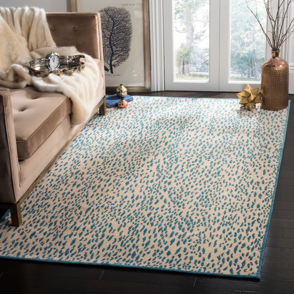 SAFAVIEH Handmade Marbella Goril Modern Polyester Rug