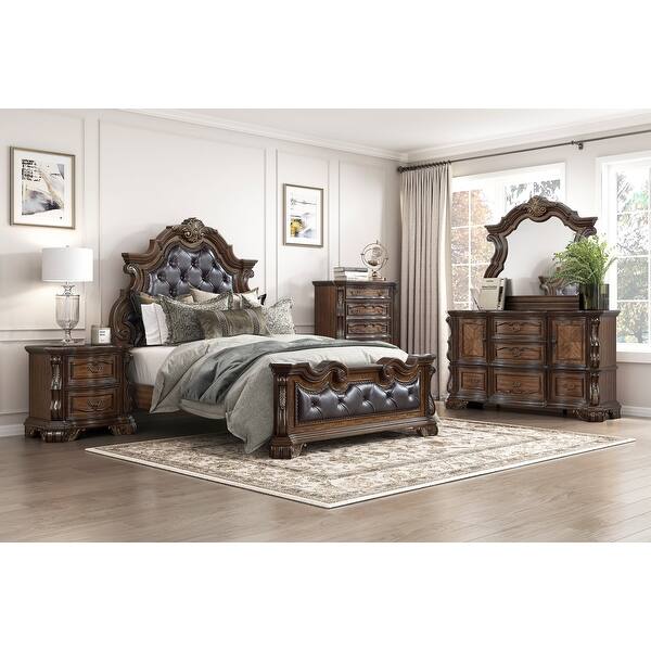 Drawers Dresser For Bedroom Storage (Includes Dresser Only Not Mirror) - Dark Brown Drawers Dresser For Bedroom Storage (Includes Dresser Only Not Mirror) - Dark Brown