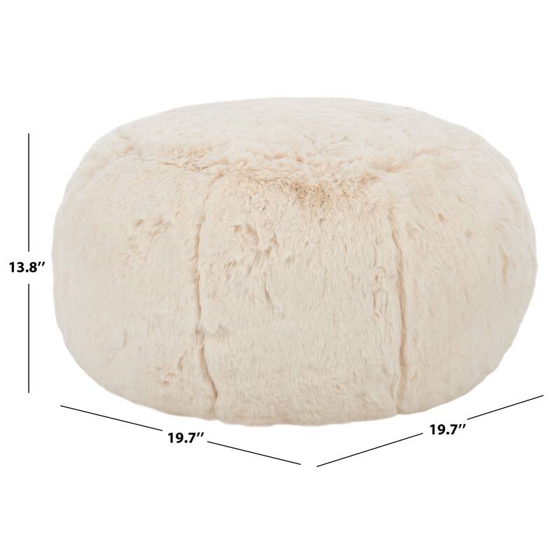 SAFAVIEH Couture Gracelina Round Pouf