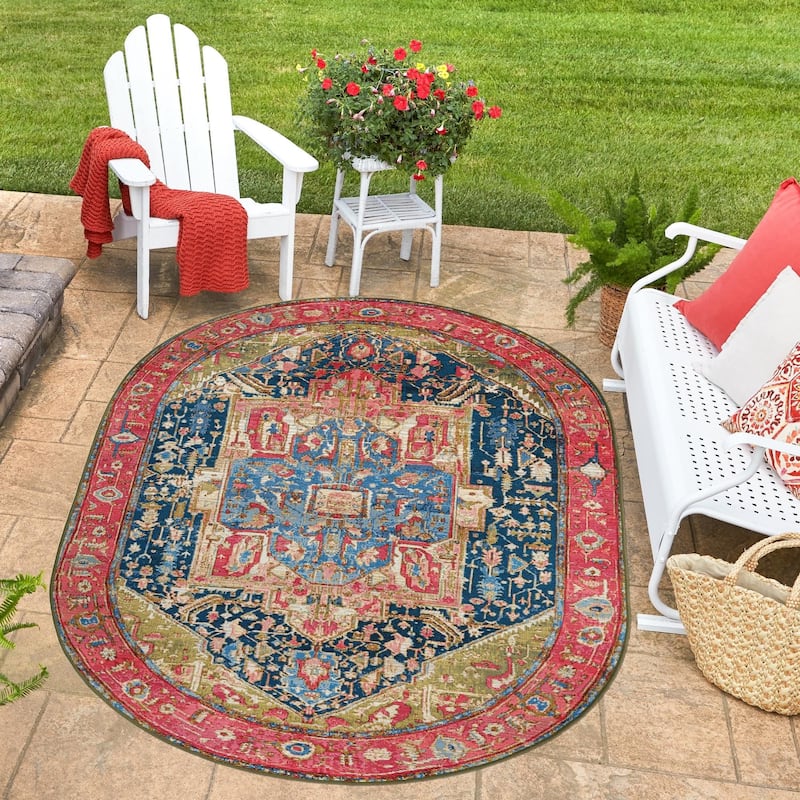Outdoor Nirie Collection Area Rug