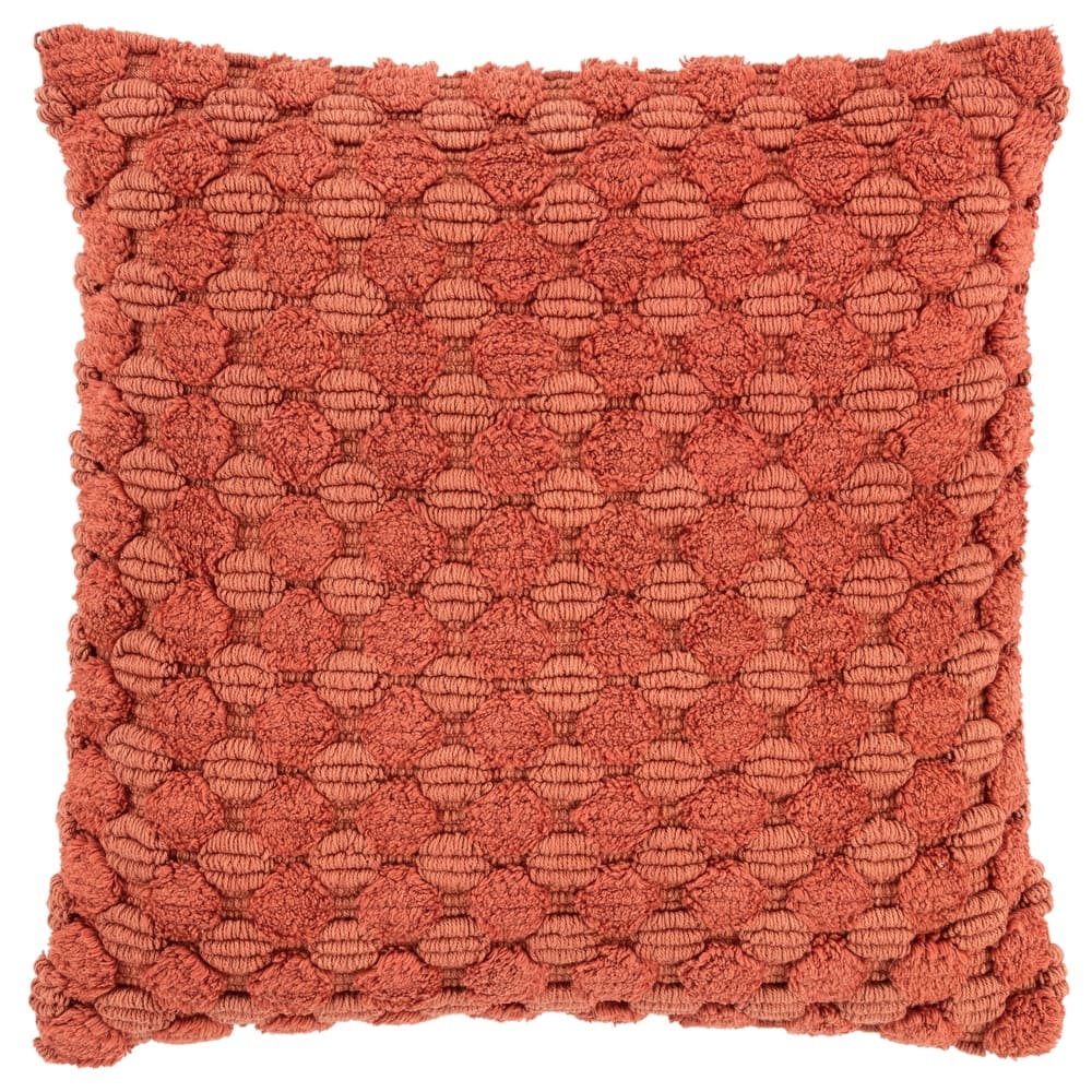 Rizzy Home Woven Textured Solid Throw Pillow, 20x20