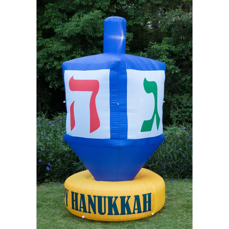 Giant Hanukkah Inflatable Dreidel