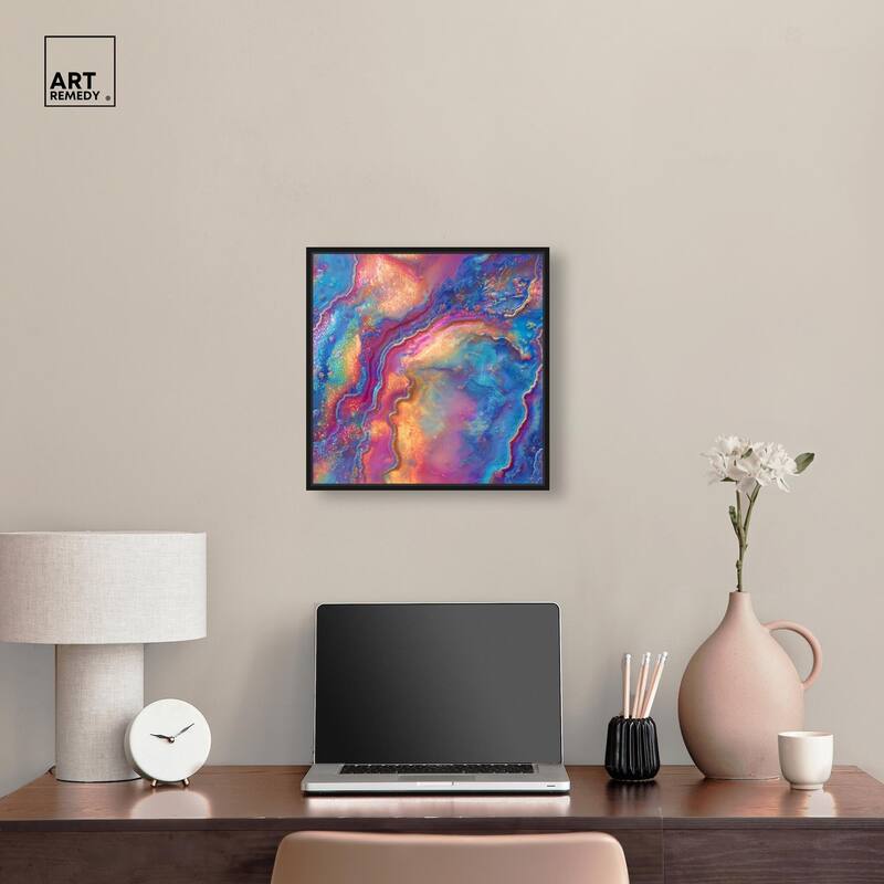 Glittering Spectrum II Canvas by Art Remedy