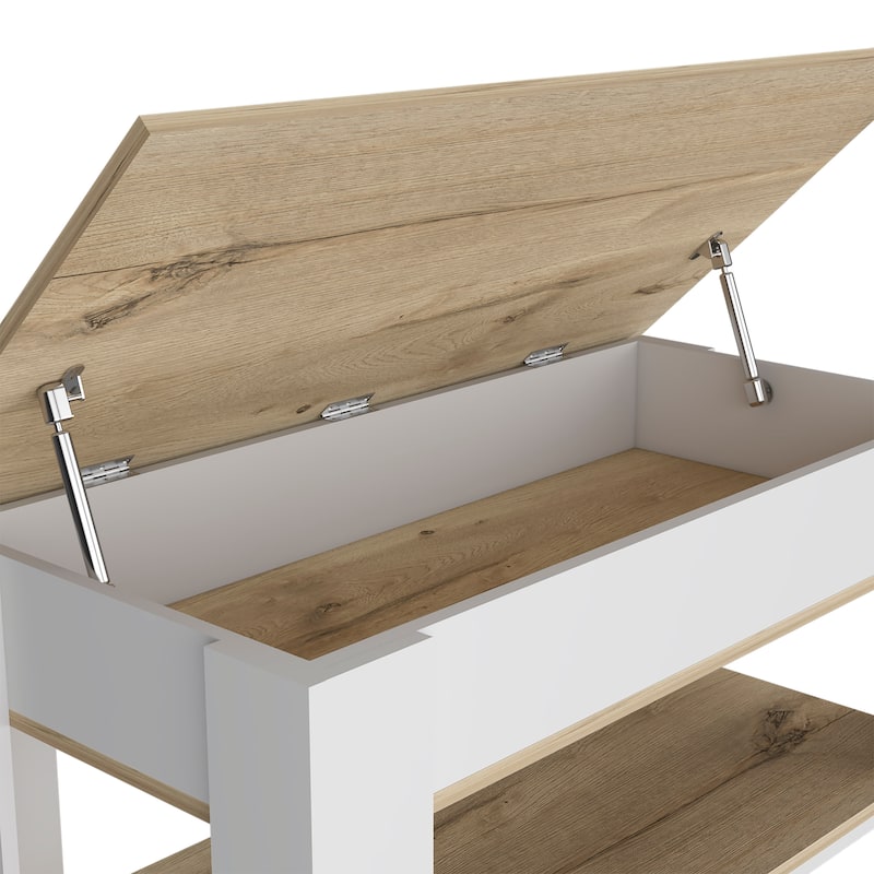 Storage Table Extendable Table Shelf Lower Shelf