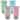 Tervis  Clear & Colorful Tabletop - Bayou View Collection Made in USA Double Walled Insulated Travel Tumbler, Assorted Pastels