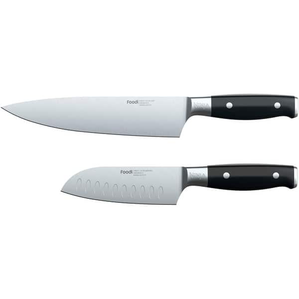 Ninja Foodi NeverDull System Premium German Stainless Steel 4-pc. Steak Knife  Set