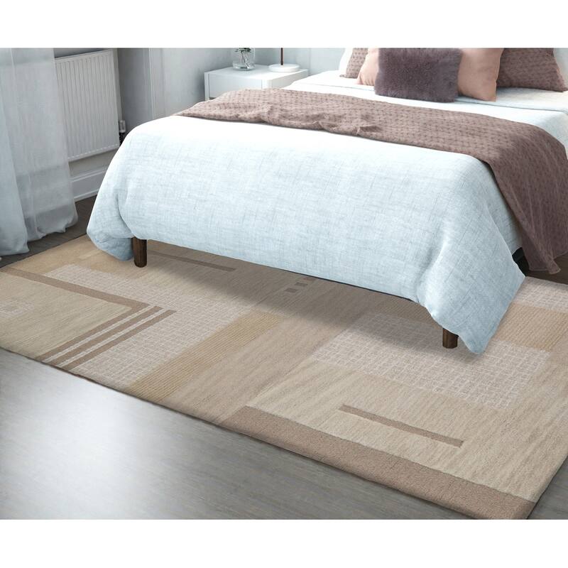 Bashian Niamh Beige Transitional Area Rug