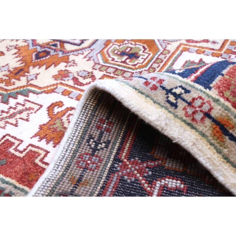 ECARPETGALLERY Hand-knotted Serapi Heritage Cream Wool Rug - 8'0 x 9'11