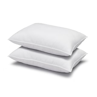 Linenspa Essentials Gel Encased Shredded Memory Foam White Queen Pillow  LSESQQGFSD2 - The Home Depot