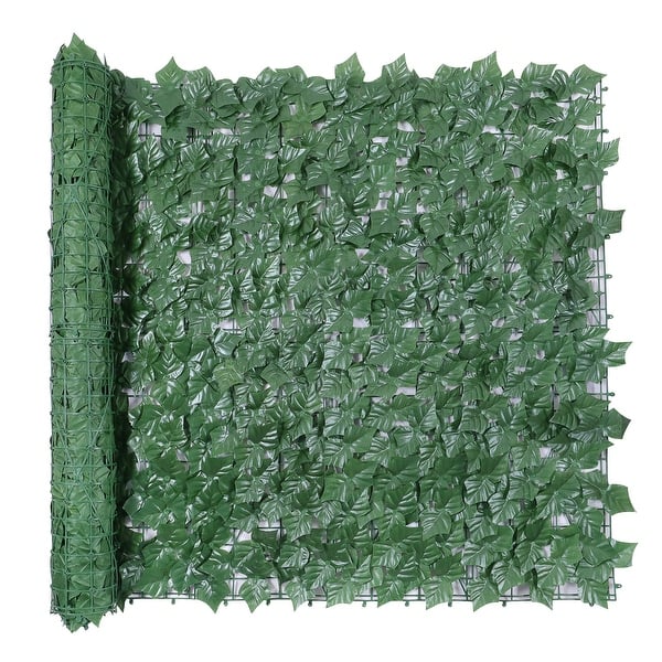 Artificial Faux Ivy Leaf Privacy Fence Hedges Outdoor Garden Decor ...