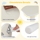 preview thumbnail 20 of 18, Gymax 3PCS Toddler Furniture w/Pine Wood Frame Curved Backrest Round