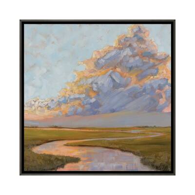 iCanvas "Thunderclouds Over The Marsh" by April Moffatt Framed
