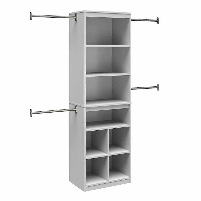 Systembuild Evolution Rochon Closet Storage System - Dove Grey