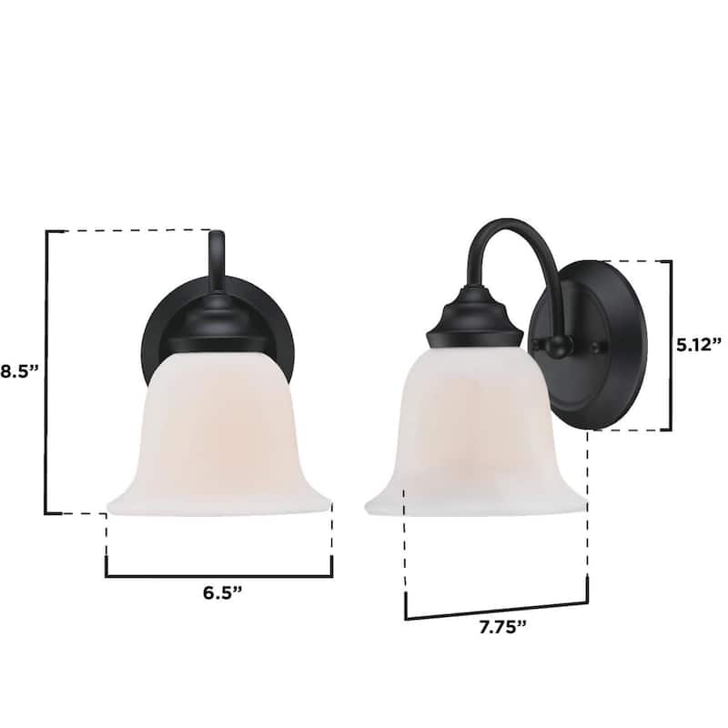 Westinghouse 6117300 Harwell 9" Tall Wall Sconce