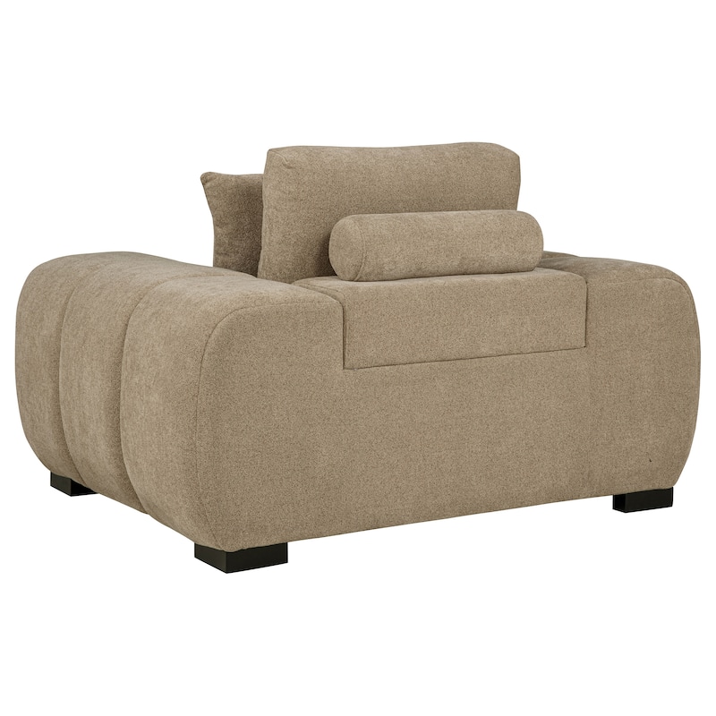 Octavia Upholstered Track Arm Accent Chair - 54.75" x 41"x 35.5"