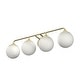 preview thumbnail 3 of 13, Hunter Hepburn 4-Light Bathroom Vanity Wall Light - Damp Rated - Vintage, Mid-Century