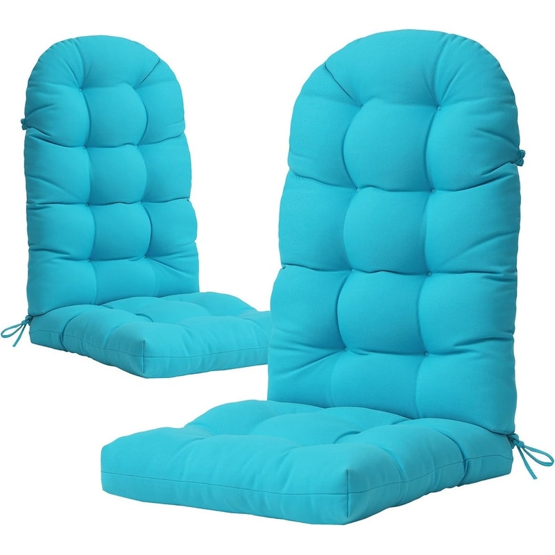 WINSOON 49x20x5 Inch Adirondack Chair Cushion Set of 2, Thickened and High Back Chair Cushion