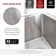 preview thumbnail 3 of 14, STYLISH 9 inch Single Bowl Undermount and Drop-in Stainless Steel Kitchen Sink - 9" x 17.75" x 5"