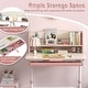 preview thumbnail 17 of 29, Costway Kids Study Desk with 7-Level Tiltable Desktop Adjustable - See Details