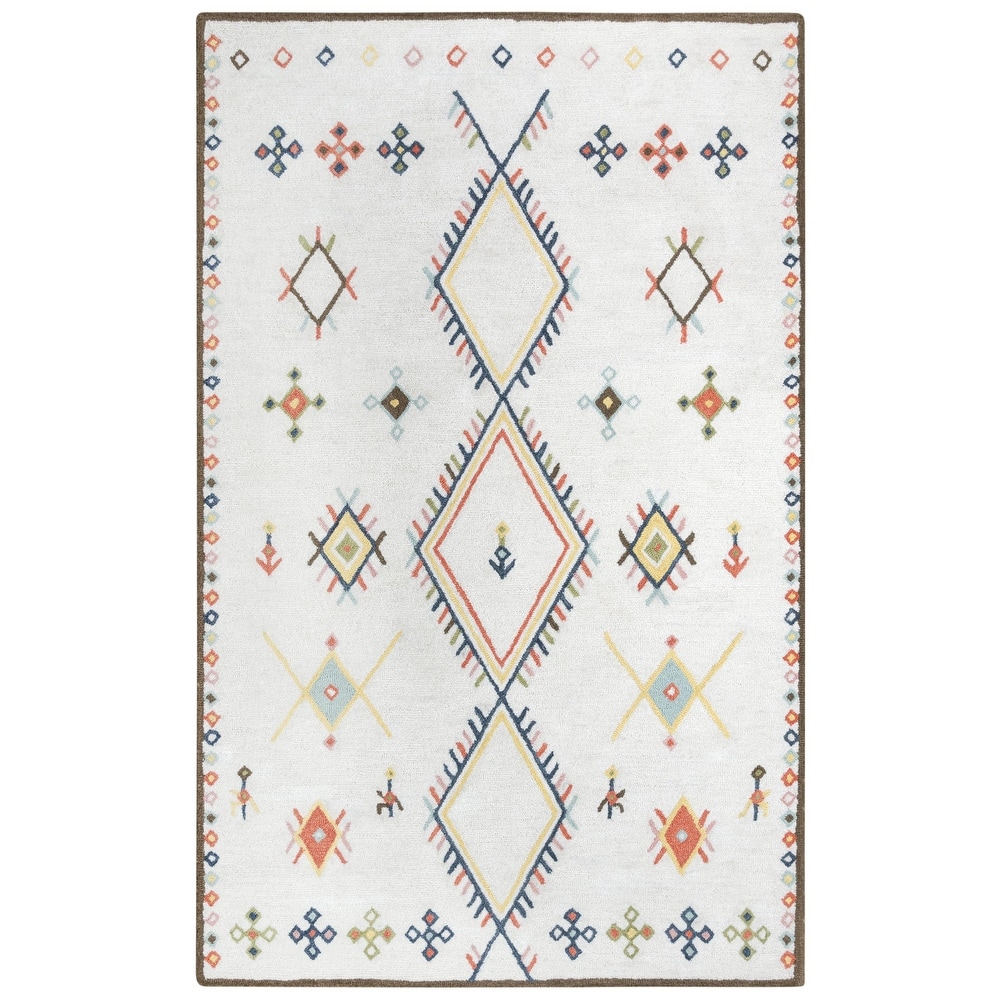 Alora Decor Catawba Southwest Geometric Diamond Rug