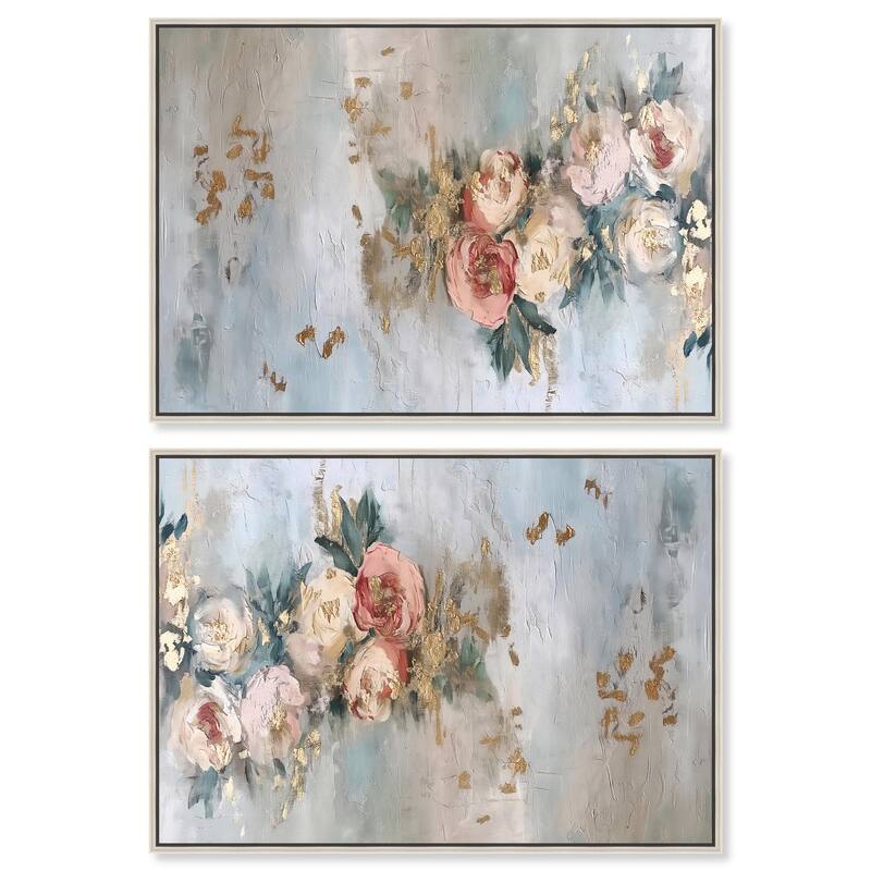 Sneaker Glitz and Glam Cover II Canvas by Art Remedy - 30" x 45" - White