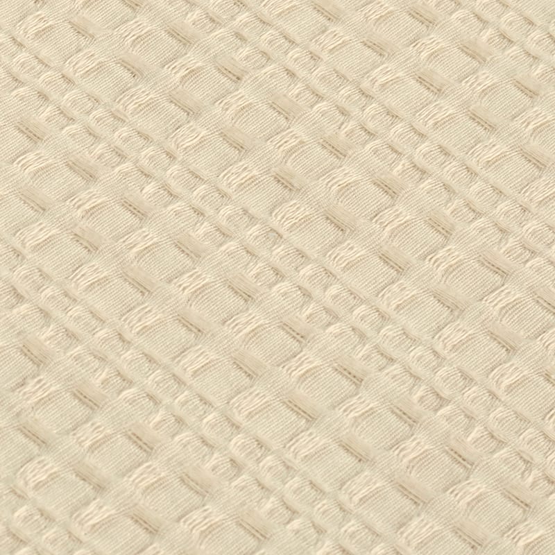 Lush Decor Haniya Solid Waffle Woven Cotton Textured Comforter Set