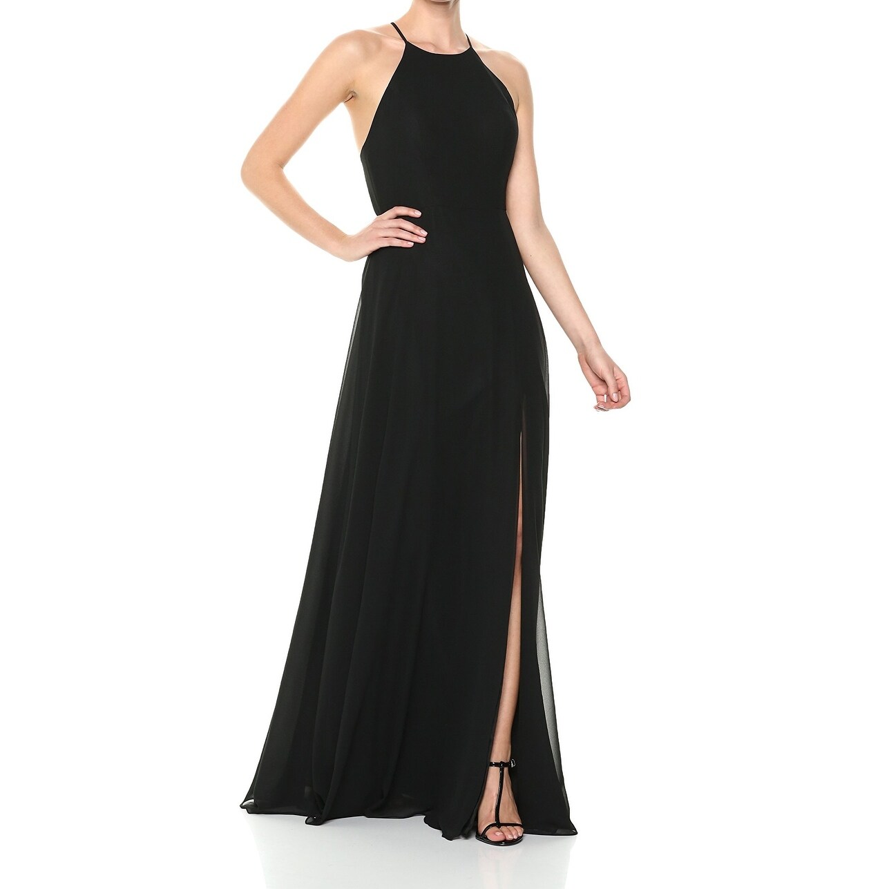 jenny yoo chiffon dress
