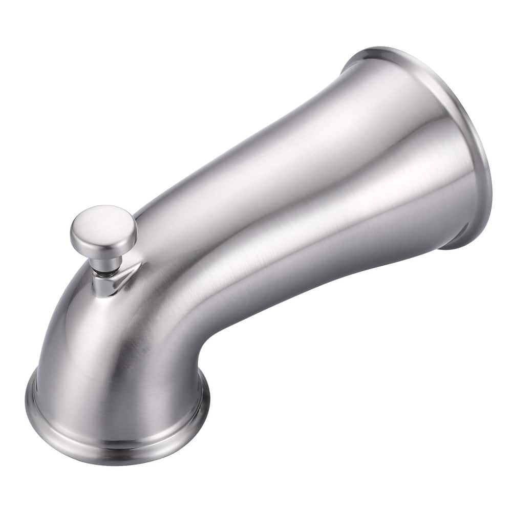 WOWOW Modern Style Bathtub Spout with Integrated Diverter