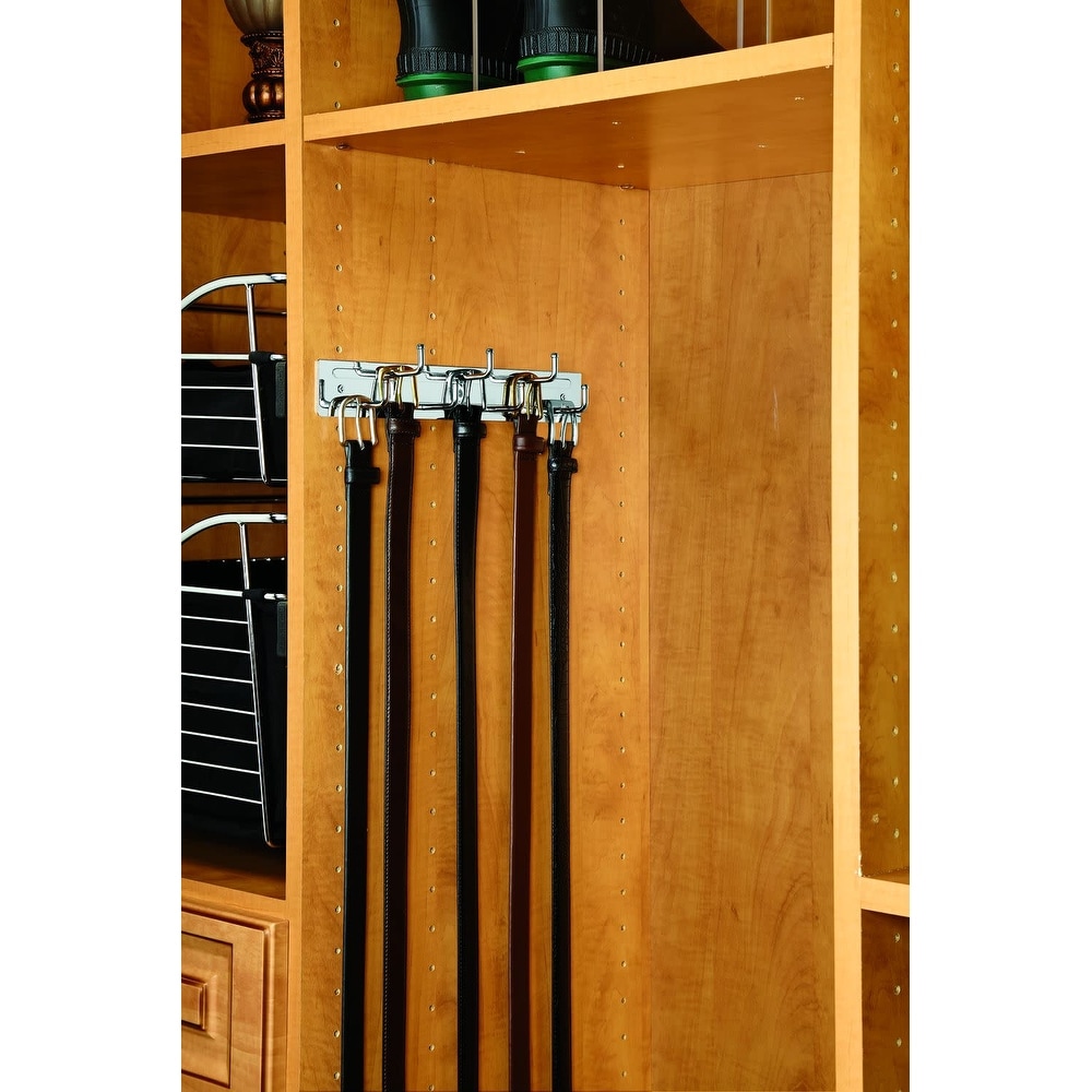 Rev A Shelf Belt Scarf Hanging Organizer Holder Side Mounted Pullout for Closet