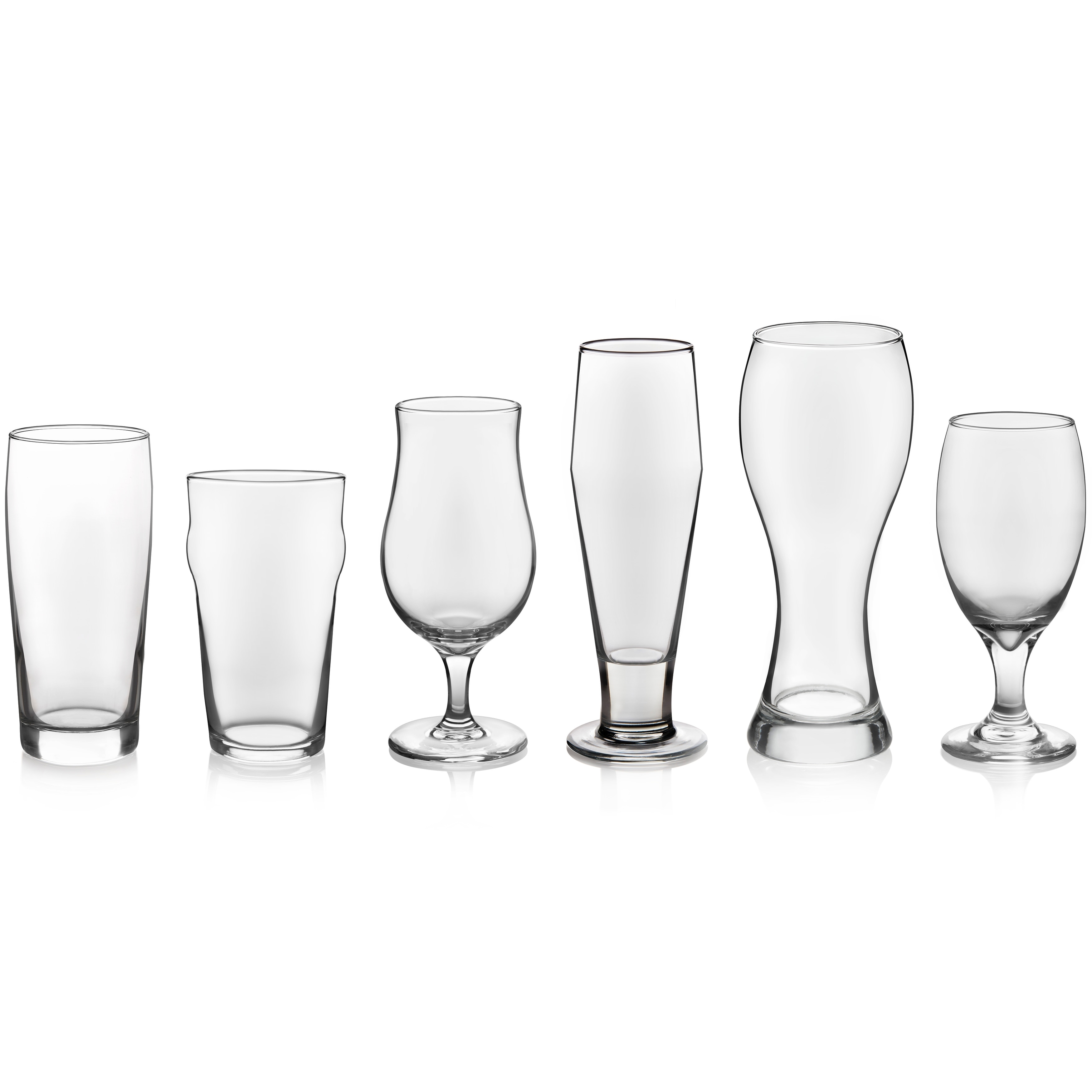 Libbey Craft Brews Nucleated Pint Beer Glasses Set, 4 pk - City Market