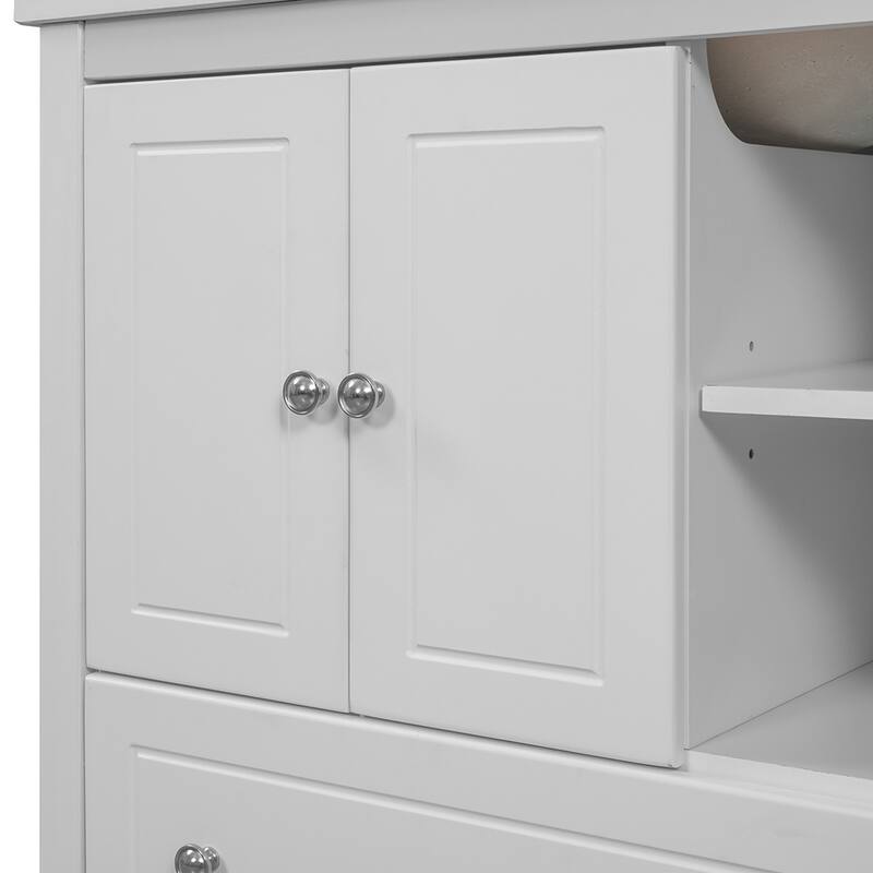 Modern Style Freestanding Mounting Bathroom Vanity Base Only
