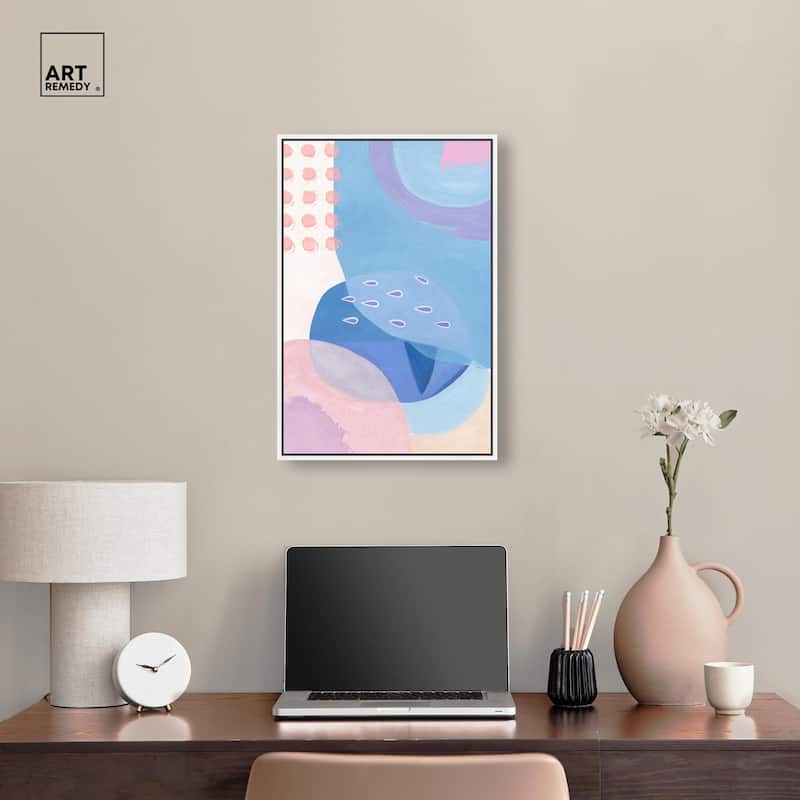 Doll Memories - Pretty Blue II Canvas by Art Remedy