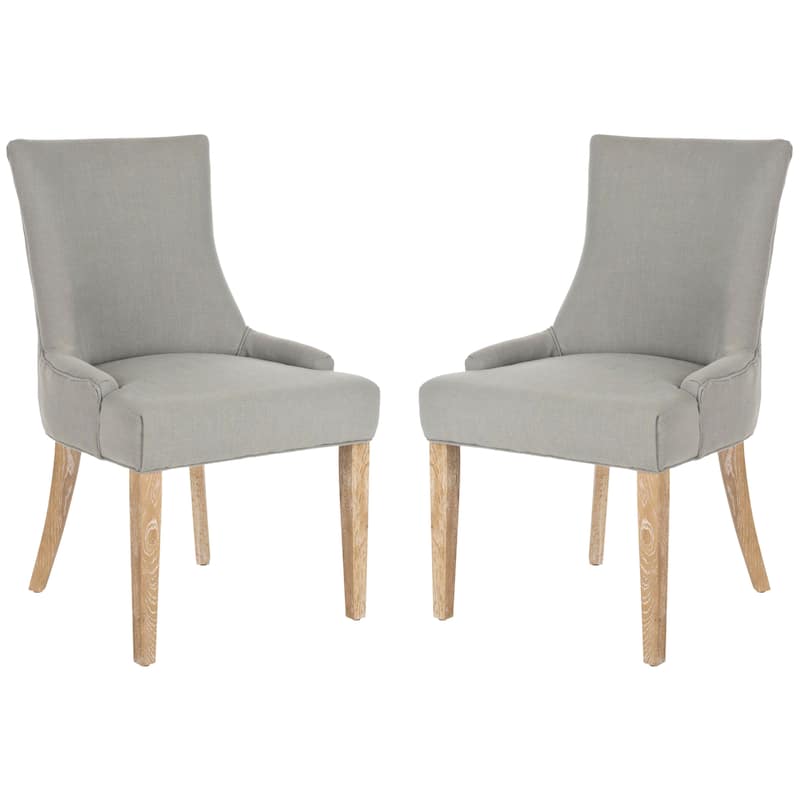 SAFAVIEH Lester Dining Chair (Set of 2) - 24"W x 25"D x 39"H