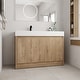 preview thumbnail 22 of 61, BNK 24/30/48/60 inch Freestanding Resin Sink Bathroom Vanity with Soft Close Door and Adjustable Shelf