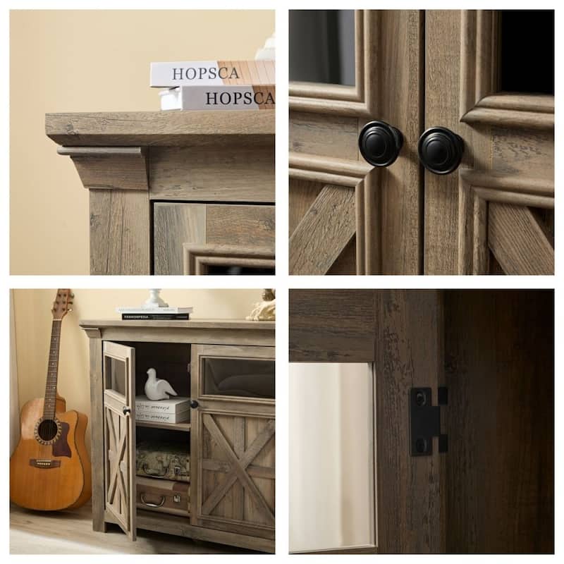 2 Doors Cabinet Large Buffet Sideboard Bar Cabinet