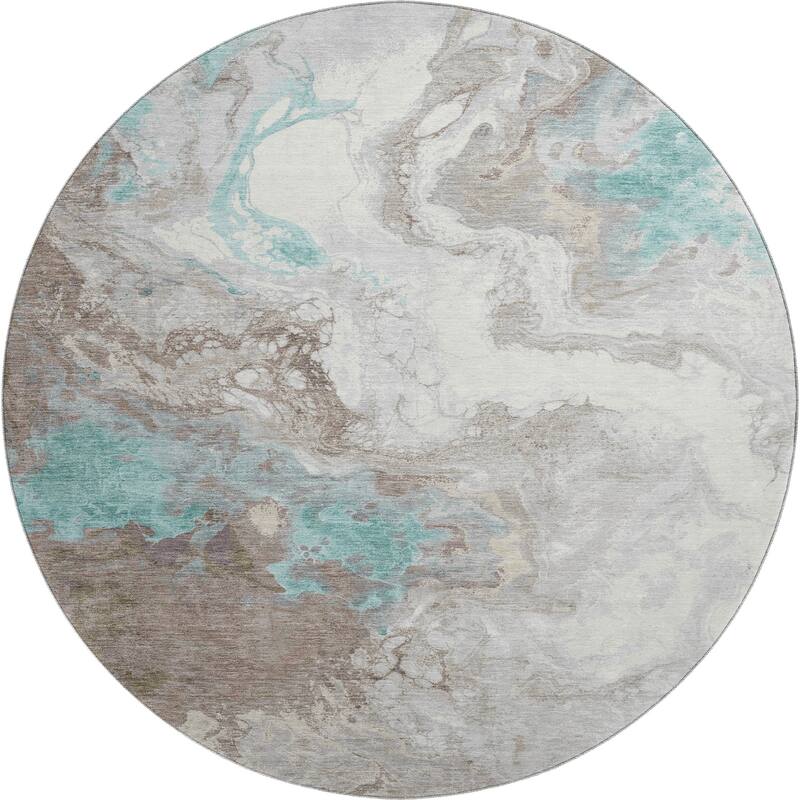 Premium Washable Super Soft Abstract Contemporary Mayfield Rug