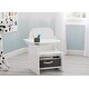 preview thumbnail 5 of 19, MySize Chair Desk with Storage Bin - Greenguard Gold Certified White