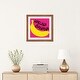 preview thumbnail 19 of 18, iCanvas "Banana Yellow Pink Fruit Coloring Illustration" by Art Mirano