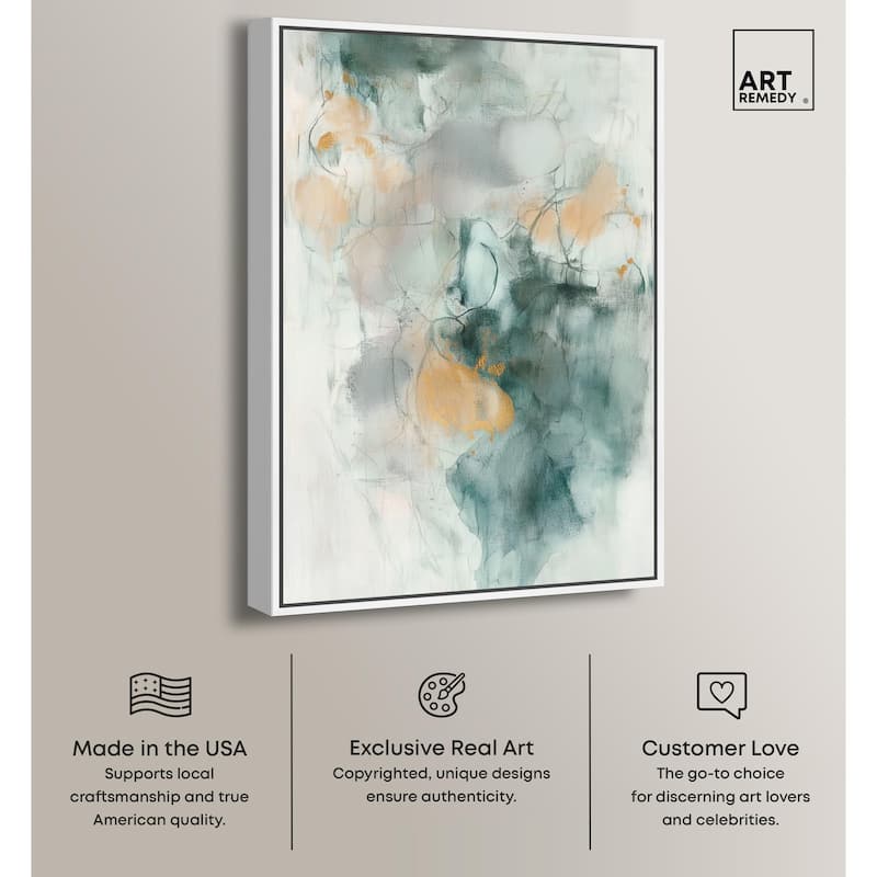 Verdant Vapors II Canvas by Art Remedy