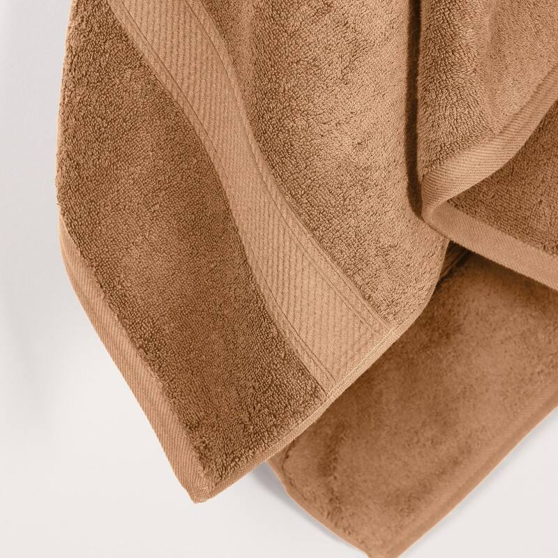 Superior Egyptian Cotton Pile Heavyweight Bath Towel Set of 2