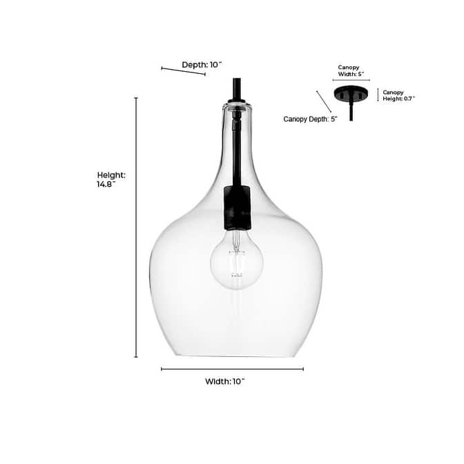 Millennium Lighting 28401 Lamara 10" Wide Mini Pendant