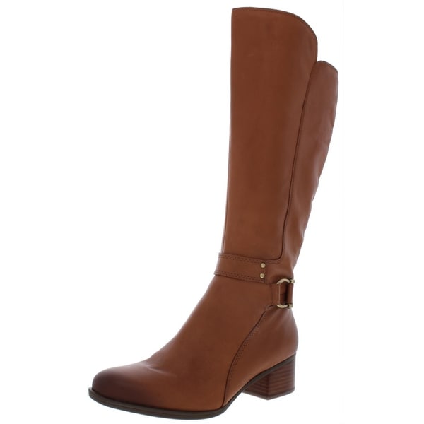 naturalizer riding boots wide calf