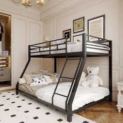 Metal Twin XL Full Bunk bed for Kids and Adults