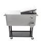 preview thumbnail 15 of 14, 80QT Iron Spray Cooler with Shelf 80QT - Silver