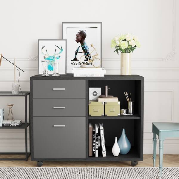 File with 3 Drawer Mobile Lateral Filing Bed Bath & Beyond 37126295