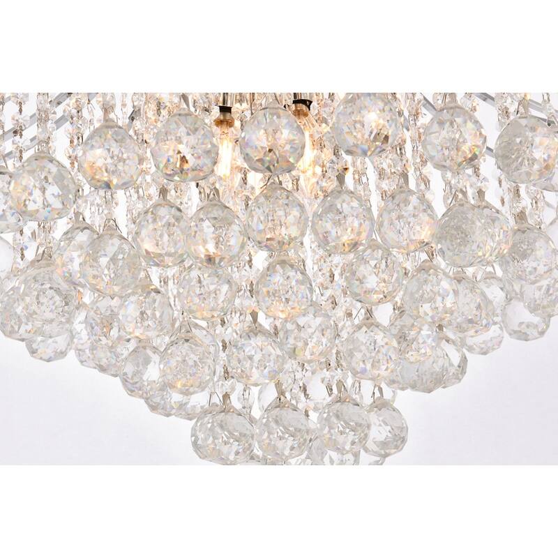 Fleur Illumination 15 light Chrome Chandelier