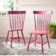 preview thumbnail 2 of 3, SAFAVIEH Parker Windsor Spindle Solid Wood Dining Chair Set of 2 - 20.5" x 21" x 36"