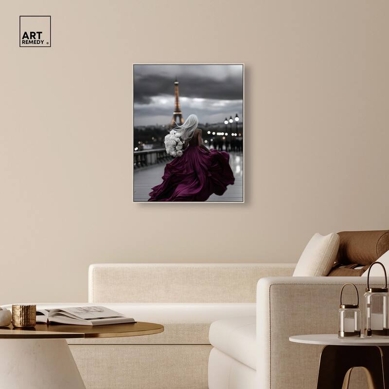 City of Love Canvas by Art Remedy